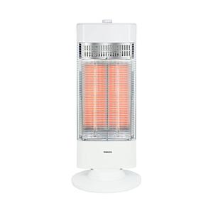 〔中古〕ヤマゼン  遠赤外線カーボンヒーター（900W）   DC-W093-W ［首振り機能］ 〔箱破損品〕 | 山善