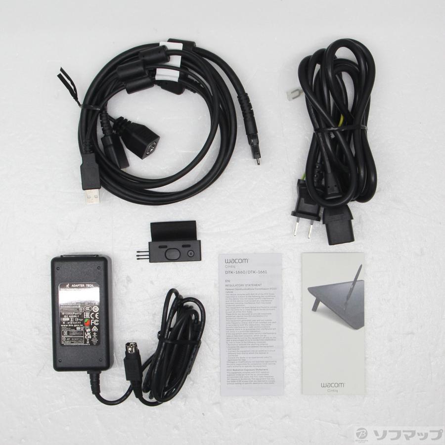 〔中古〕WACOM(ワコム)  Wacom Cintiq 16 DTK1660K1D DTK-1660／K1-DA | wacom | 05