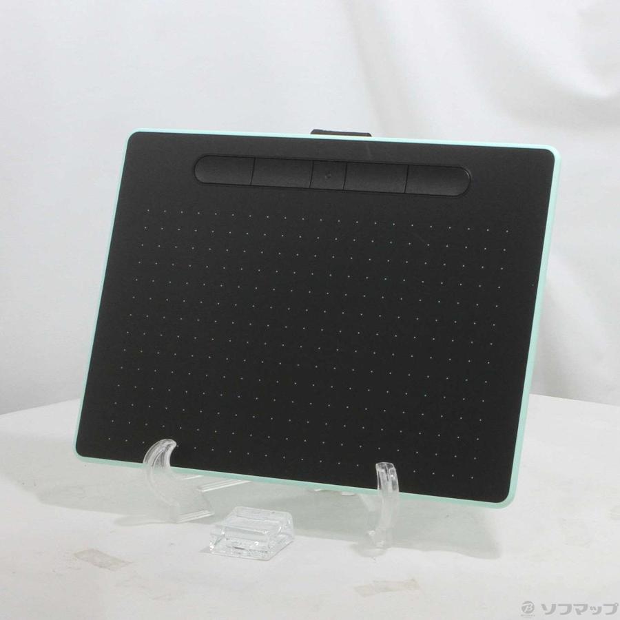 〔中古〕WACOM(ワコム)  Intuos Medium ワイヤレス CTL-6100WL／E0 ピスタチオグリーン | wacom | 01
