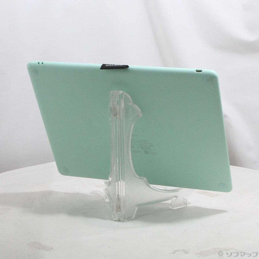 〔中古〕WACOM(ワコム)  Intuos Medium ワイヤレス CTL-6100WL／E0 ピスタチオグリーン | wacom | 03