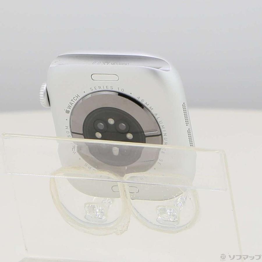 〔中古〕Apple(アップル)  Apple Watch Series 10 GPS 46mm シルバーアルミニウムケース バンド無し | Apple | 03