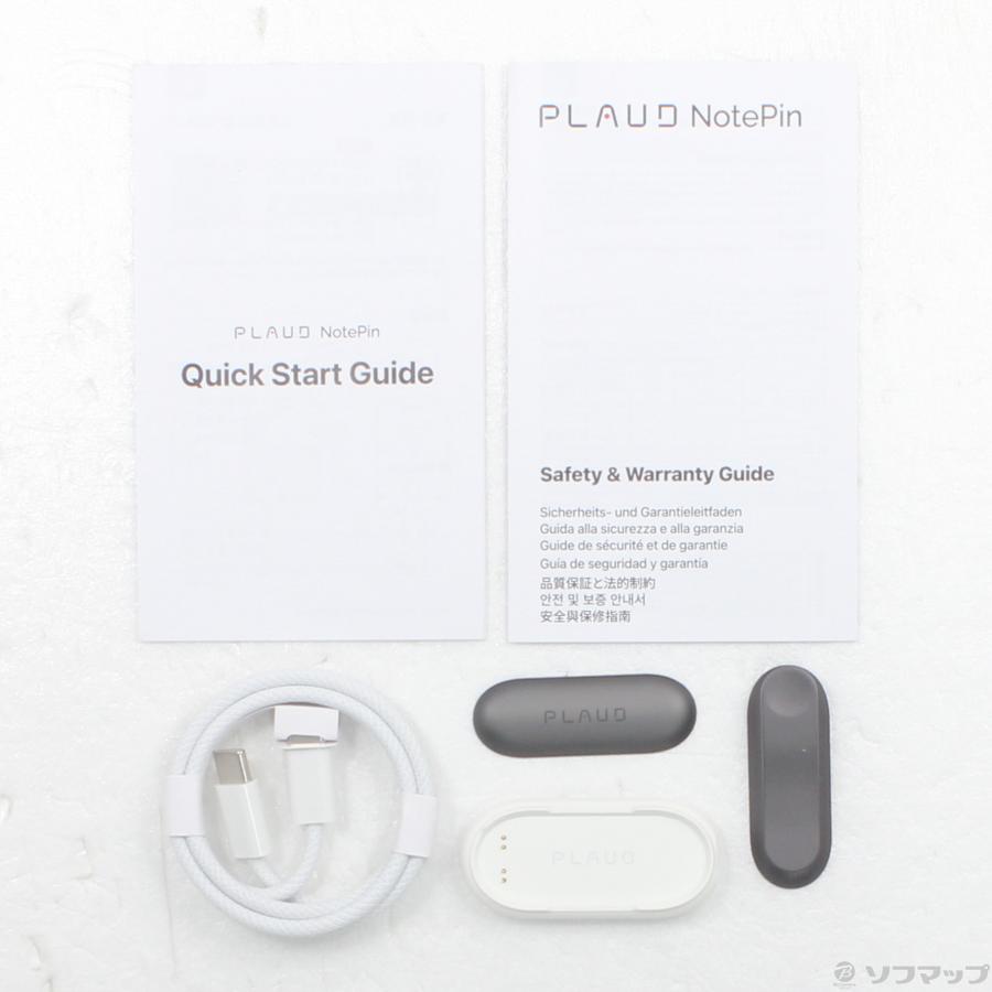 〔中古〕PLAUD  AIボイスレコーダー Plaud NotePin NP64GGR1 グレー |  | 05