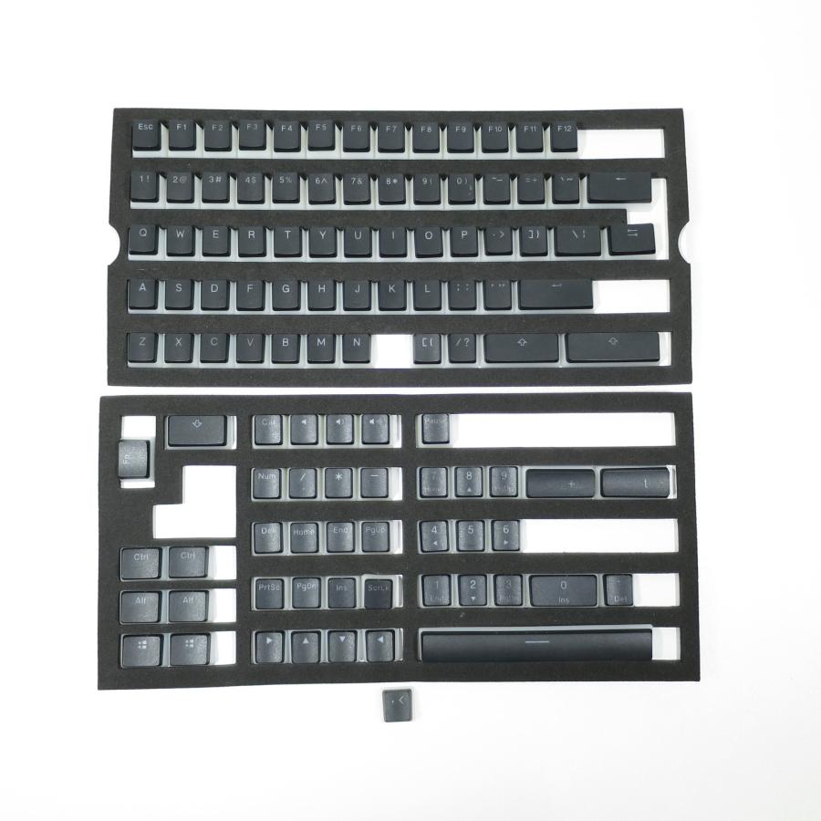〔中古〕DUCKY  キーキャップセット Seamless Legend Pudding Keycap Set ブラック |  | 01