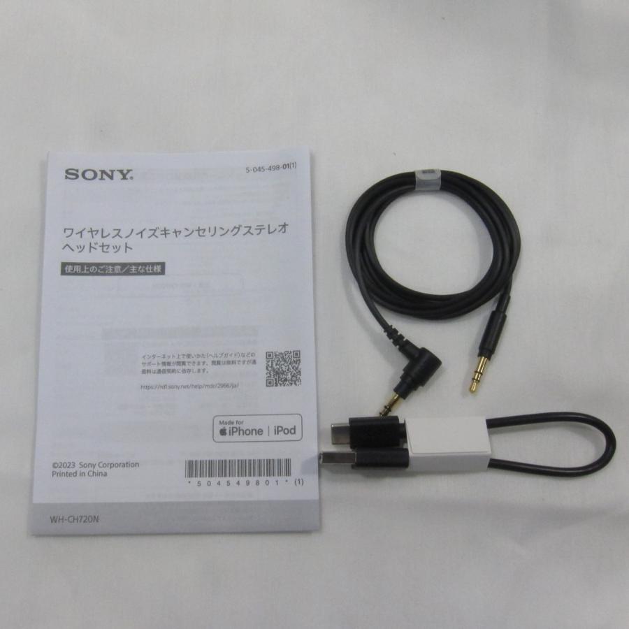 〔中古〕SONY(ソニー)  〔展示品〕 WH-CH720N B ブラック | SONY | 02