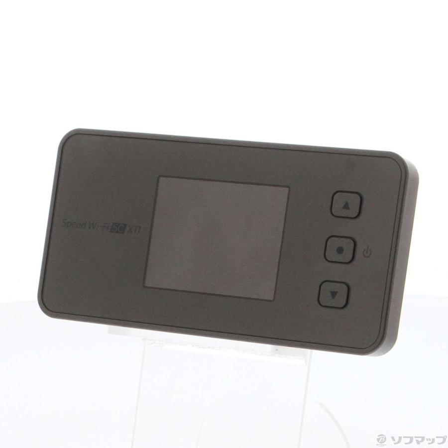〔中古〕NEC(エヌイーシー)  Speed Wi-Fi 5G X11 NAR01 チタニウムグレー au SIMフリー |  | 01