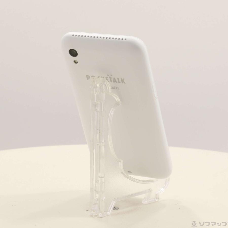 〔中古〕ソースネクスト  POCKETALK S Plus ホワイト PTSPGW |  | 03