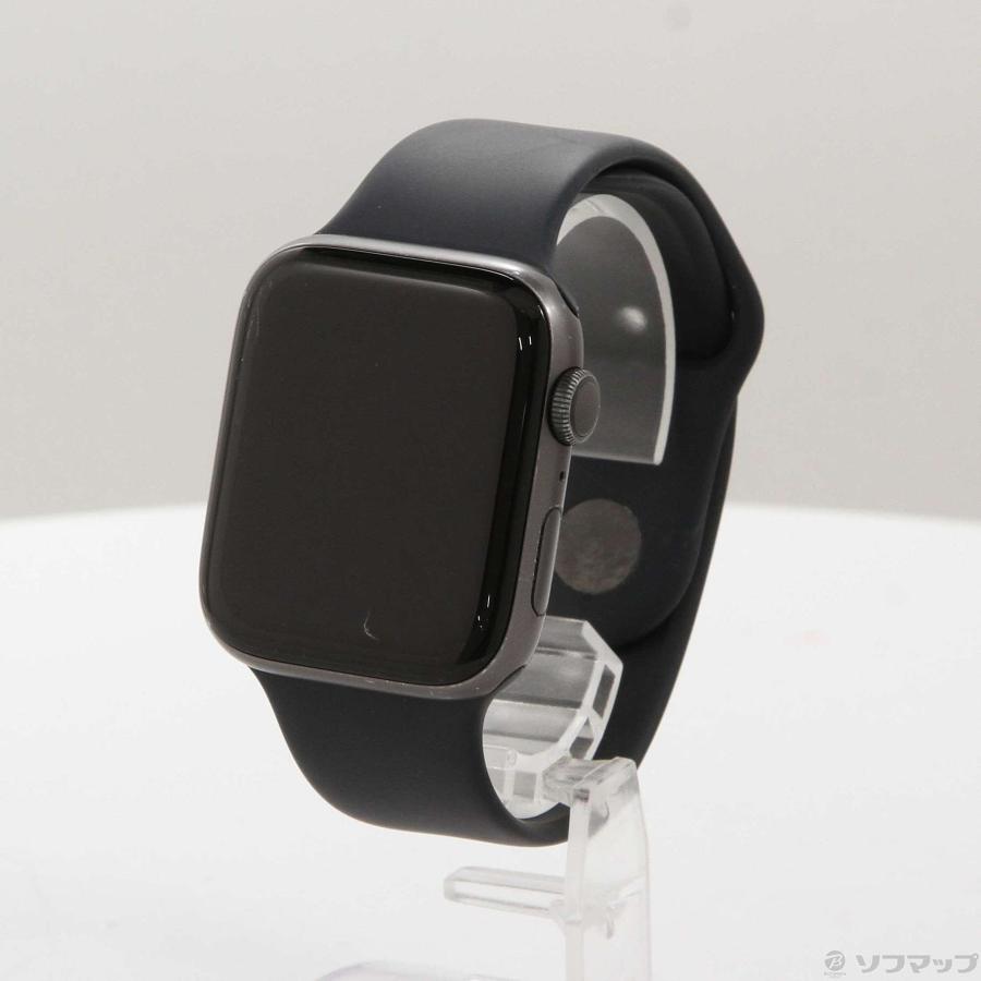 〔中古〕Apple(アップル)  Apple Watch Series 5 GPS 44mm スペースグレイアルミニウムケース ブラックスポーツバンド | Apple | 01