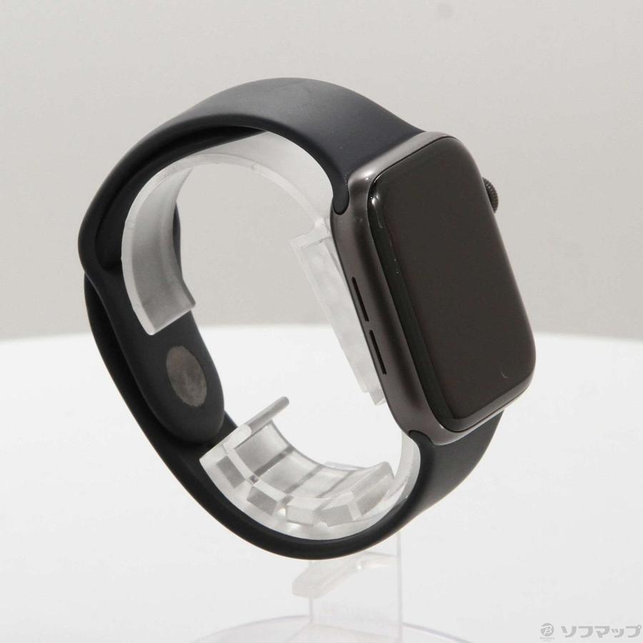 〔中古〕Apple(アップル)  Apple Watch Series 5 GPS 44mm スペースグレイアルミニウムケース ブラックスポーツバンド | Apple | 04