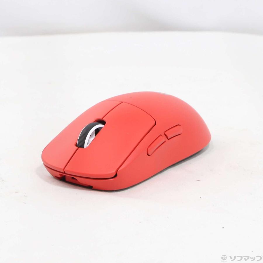 〔中古〕logicool(ロジクール)  〔展示品〕 PRO X SUPERLIGHT Wireless Gaming Mouse レッド | logicool | 01