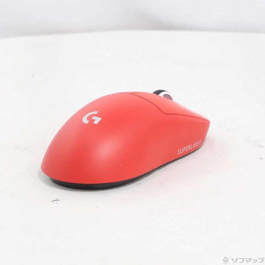 〔中古〕logicool(ロジクール)  〔展示品〕 PRO X SUPERLIGHT Wireless Gaming Mouse レッド | logicool | 03