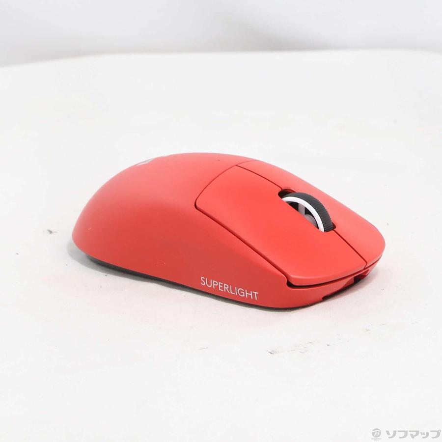 〔中古〕logicool(ロジクール)  〔展示品〕 PRO X SUPERLIGHT Wireless Gaming Mouse レッド | logicool | 04
