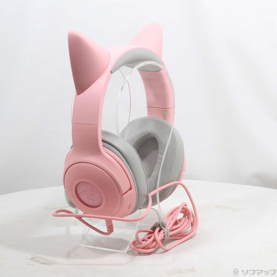 〔中古〕RAZER(レイザー)  〔展示品〕 Kraken Kitty V2 ネコミミ Quartz Pink | Razer | 02