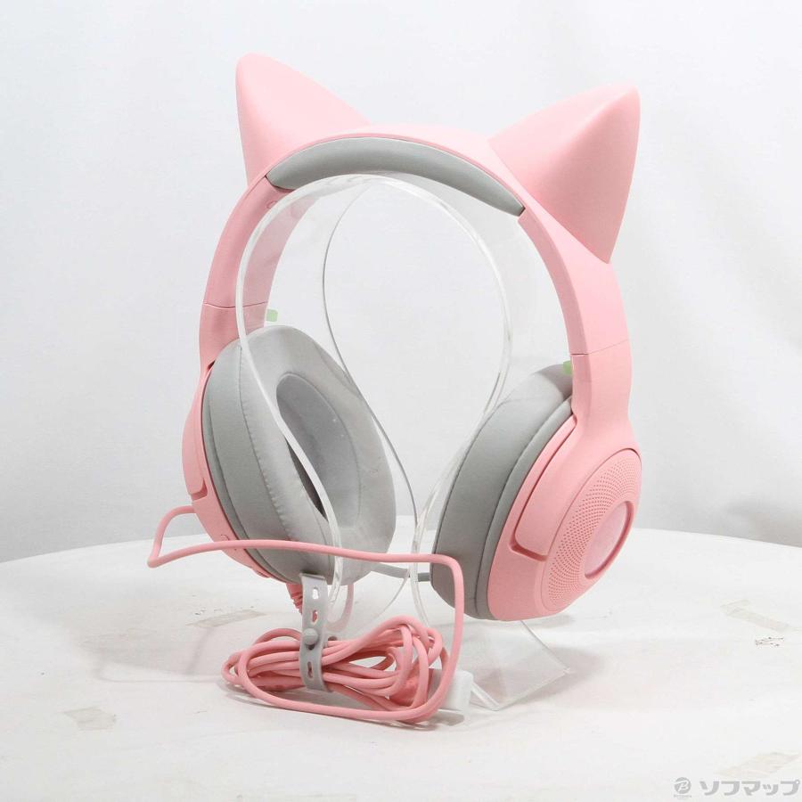 〔中古〕RAZER(レイザー)  〔展示品〕 Kraken Kitty V2 ネコミミ Quartz Pink | Razer | 03
