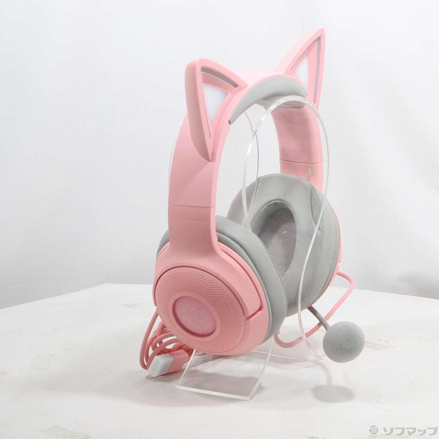 〔中古〕RAZER(レイザー)  〔展示品〕 Kraken Kitty V2 ネコミミ Quartz Pink | Razer | 04