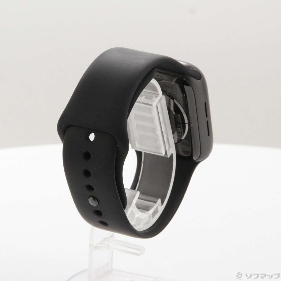 〔中古〕Apple(アップル)  Apple Watch Series 4 GPS 44mm スペースグレイアルミニウムケース ブラックスポーツバンド | Apple | 03