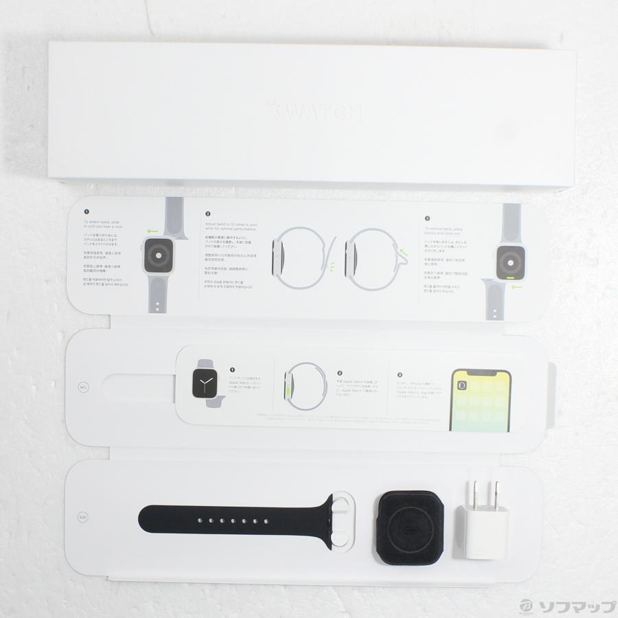 〔中古〕Apple(アップル)  Apple Watch Series 4 GPS 44mm スペースグレイアルミニウムケース ブラックスポーツバンド | Apple | 05