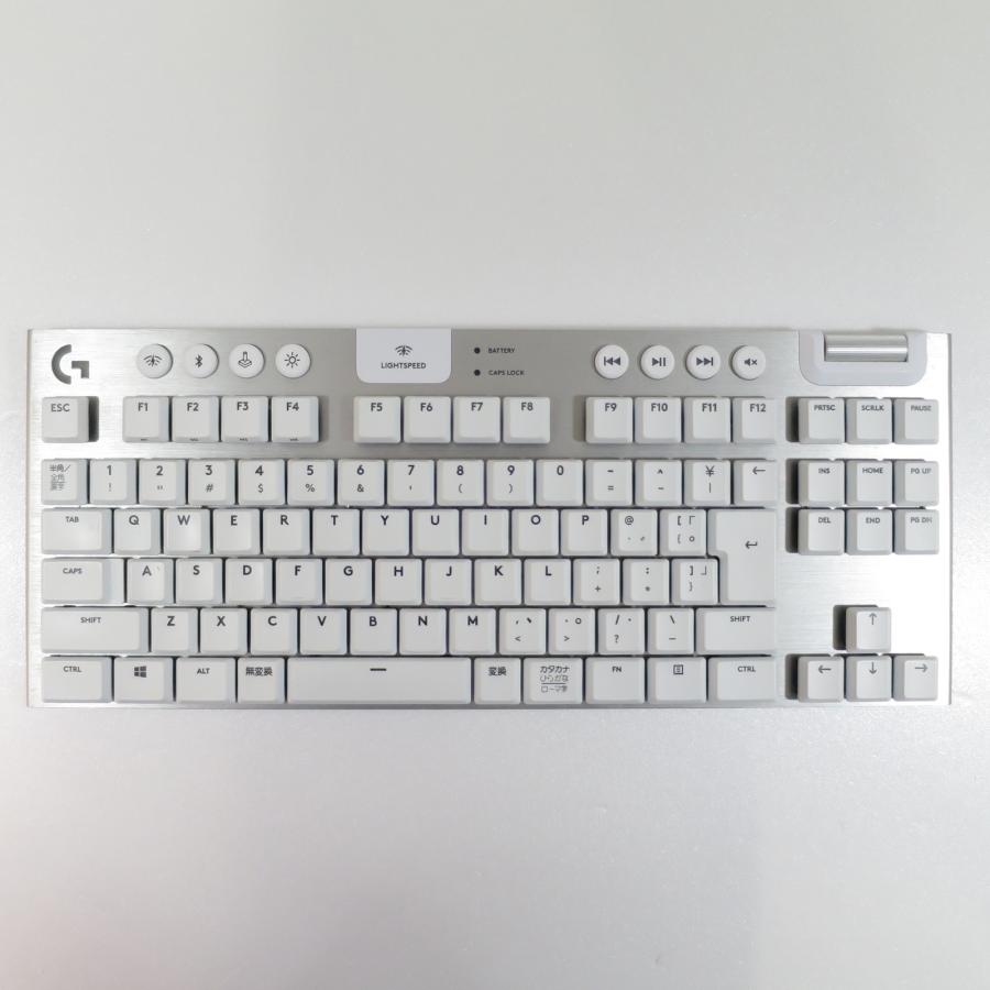 〔中古〕logicool(ロジクール)  タクタイル G913-TKL-TCWH ホワイト 茶軸 | logicool | 01