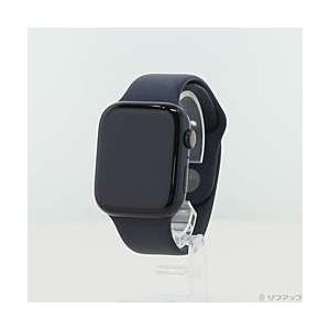 〔中古〕Apple(アップル)  Apple Watch Series 8 GPS + Cellular 45mm ミッドナイトアルミニウムケース ミッドナイトスポーツバンド | Apple