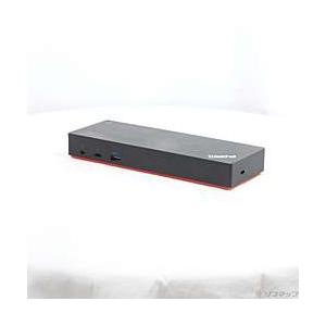 〔中古〕Lenovo(レノボジャパン)  ThinkPad Thunderbolt 3 ドック 40AC | Lenovo