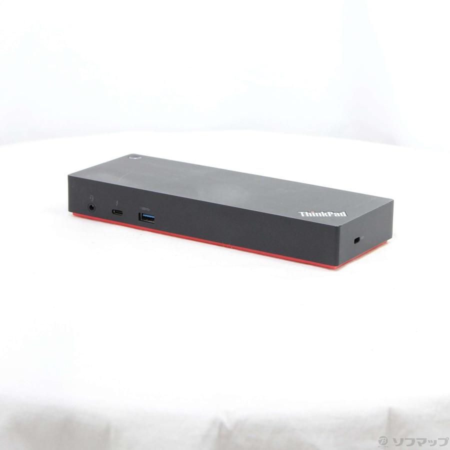 〔中古〕Lenovo(レノボジャパン)  ThinkPad Thunderbolt 3 ドック 40AC | Lenovo | 01