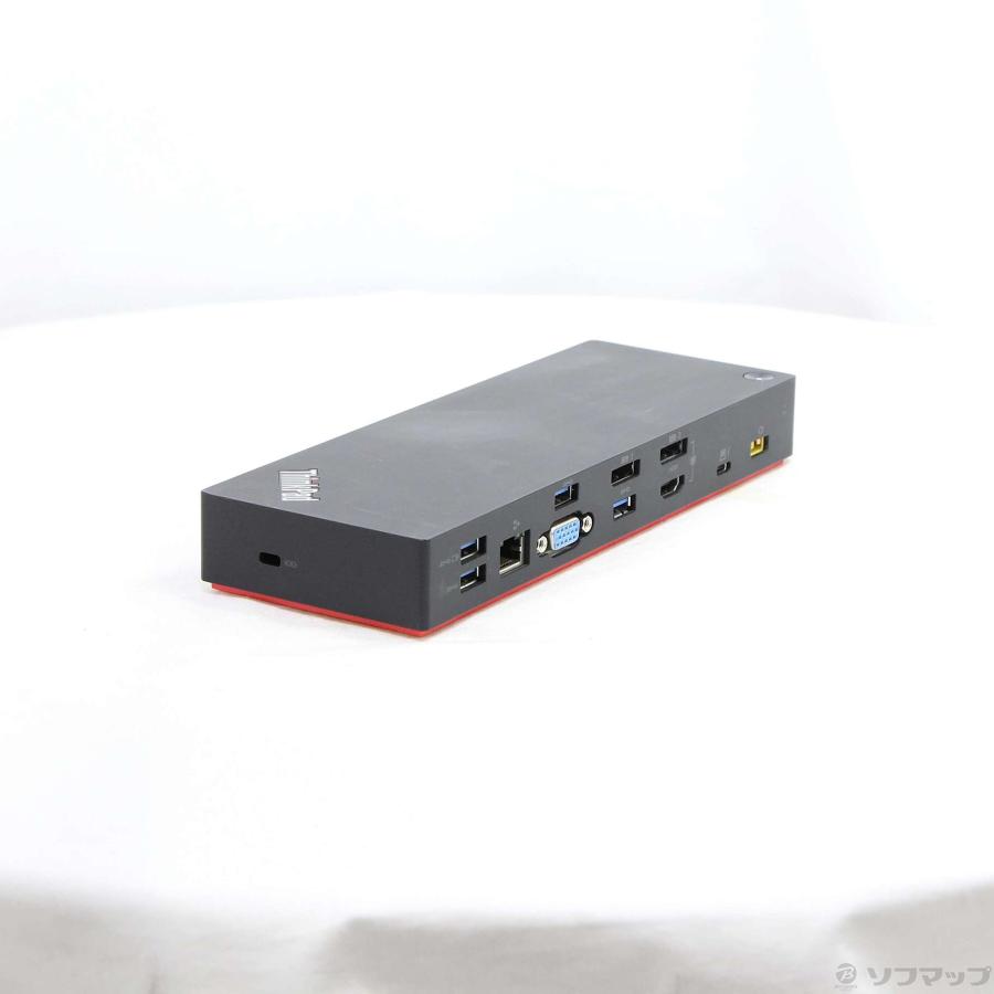 〔中古〕Lenovo(レノボジャパン)  ThinkPad Thunderbolt 3 ドック 40AC | Lenovo | 02