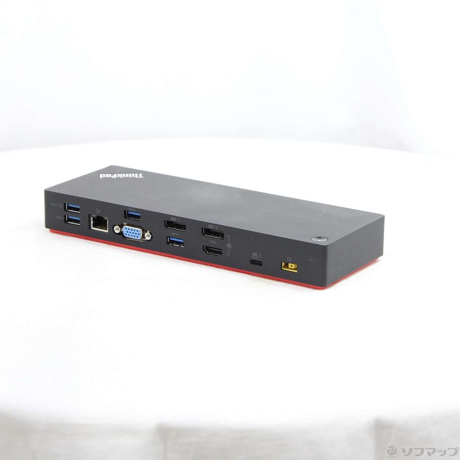 〔中古〕Lenovo(レノボジャパン)  ThinkPad Thunderbolt 3 ドック 40AC | Lenovo | 03