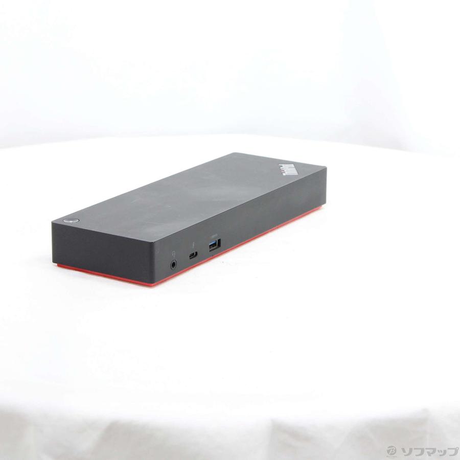 〔中古〕Lenovo(レノボジャパン)  ThinkPad Thunderbolt 3 ドック 40AC | Lenovo | 04