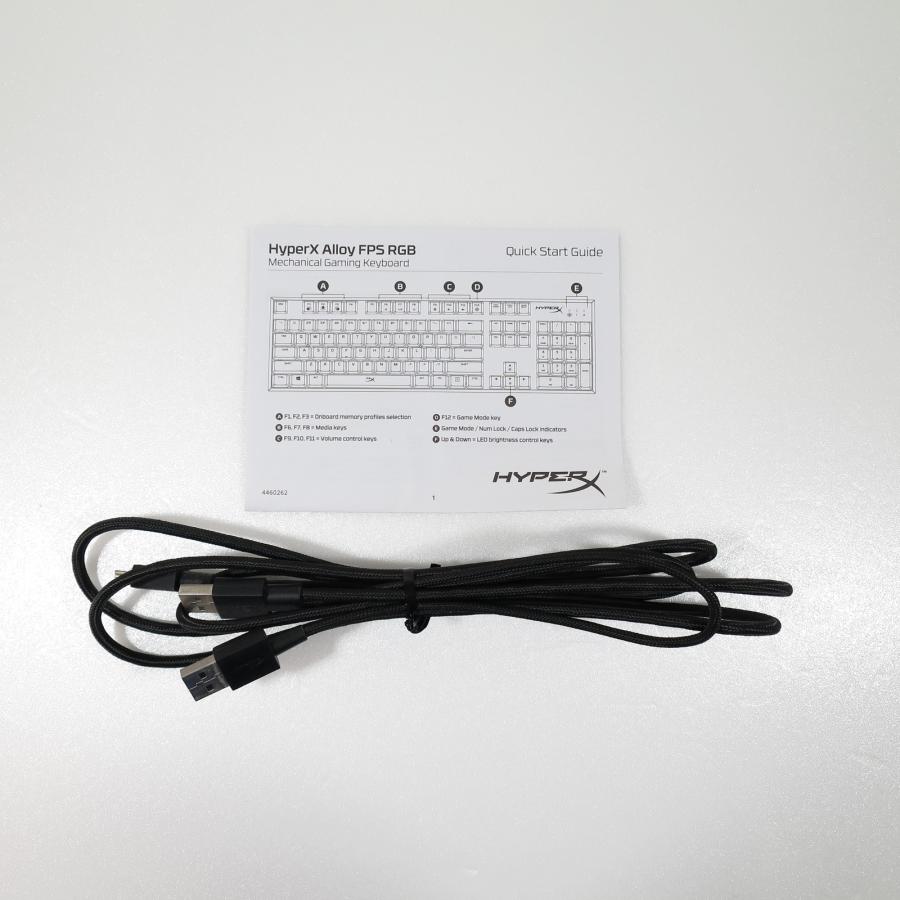 〔中古〕HYPERX  HyperX Alloy FPS RGB メカニカルゲーミングキーボード |  | 02