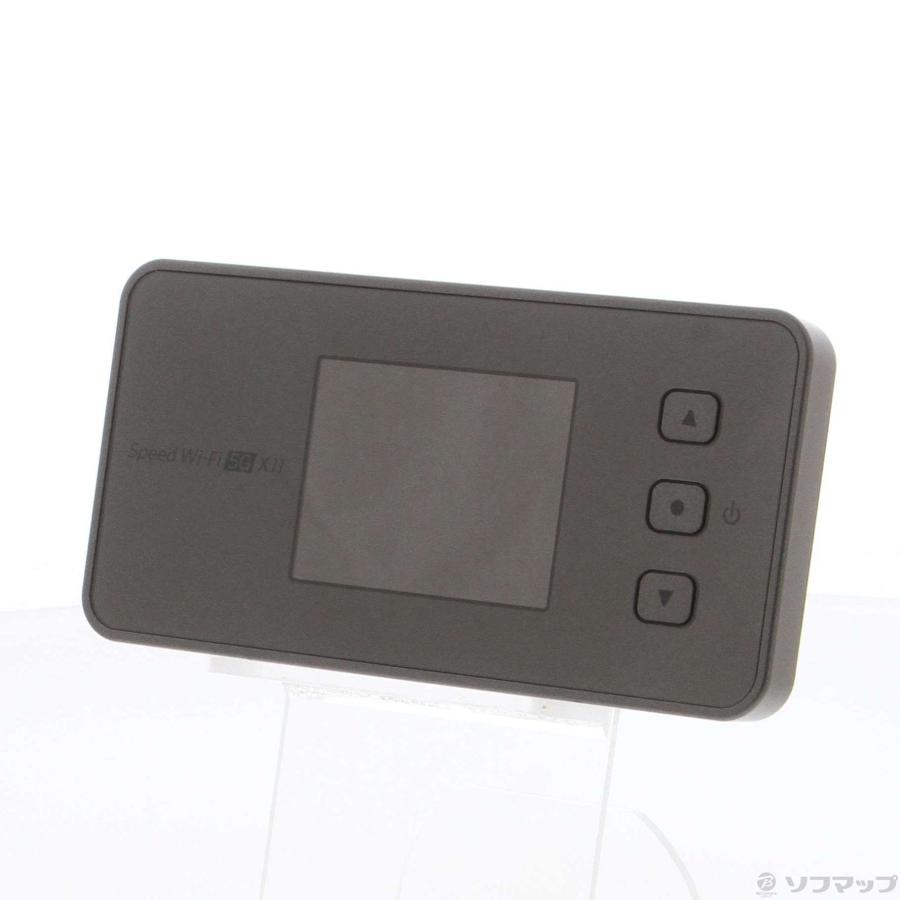 〔中古〕NEC(エヌイーシー)  Speed Wi-Fi 5G X11 NAR01 チタニウムグレー au SIMフリー |  | 01