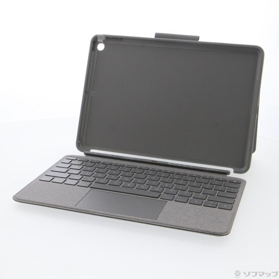 〔中古〕logicool(ロジクール)  Combo Touch Keyboard Case 10.2インチiPad用 iK1057BKA グラファイト | logicool | 01