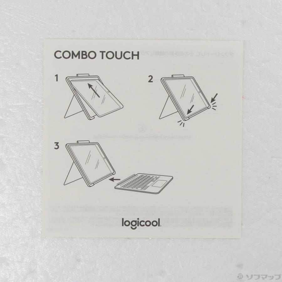 〔中古〕logicool(ロジクール)  Combo Touch Keyboard Case 10.2インチiPad用 iK1057BKA グラファイト | logicool | 03