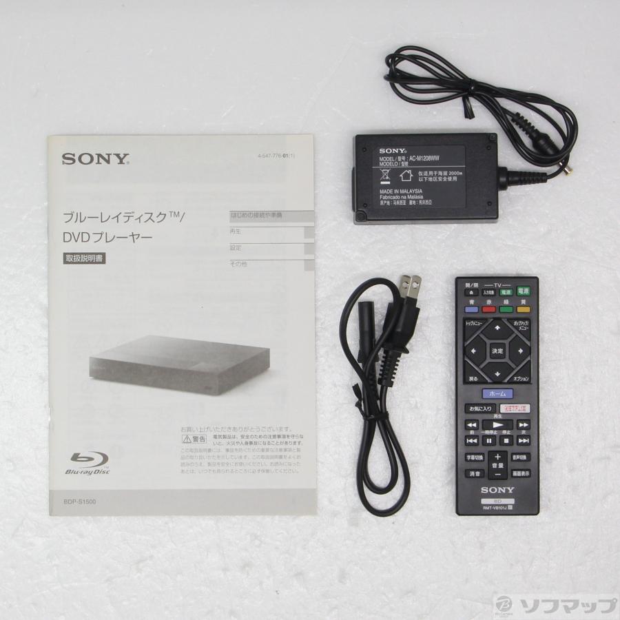 〔中古〕SONY(ソニー)  〔中古品〕 BDP-S1500 | SONY | 05