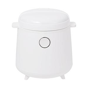 〔中古〕ORIGINAL BASIC  〔展示品〕 3合炊きマイコン炊飯器  ホワイト OB-M30-W ［3合 ／マイコン］ | 