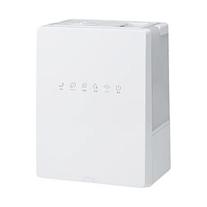 〔中古〕スリーアップ  〔展示品〕 上部給水式ハイブリッド加湿器 スクエアミスト ホワイト HBT2425 ［ハイブリッド（加熱＋超音波）式］ | 