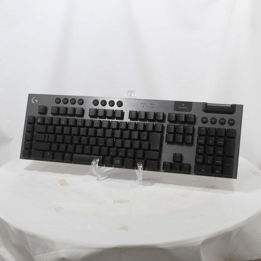 〔中古〕logicool(ロジクール)  G913 LIGHTSPEED Wireless Mechanical Gaming Keyboard-Clicky G913-CK 白軸 | logicool | 01