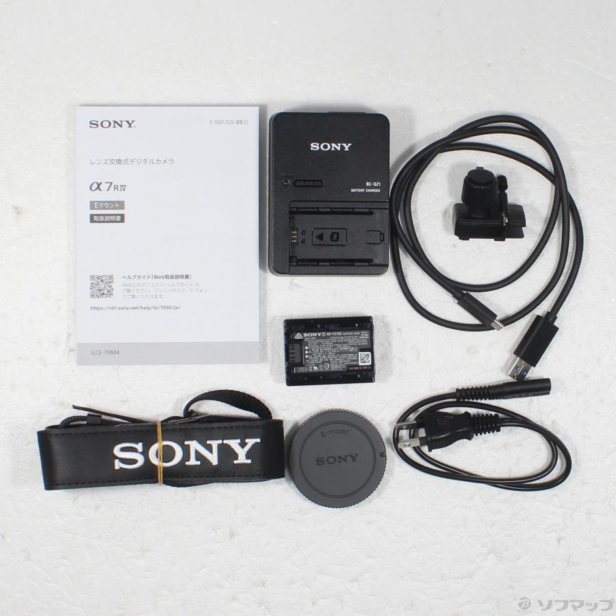 〔中古〕SONY(ソニー)  α7R IV ILCE-7RM4 ボディ | SONY | 06