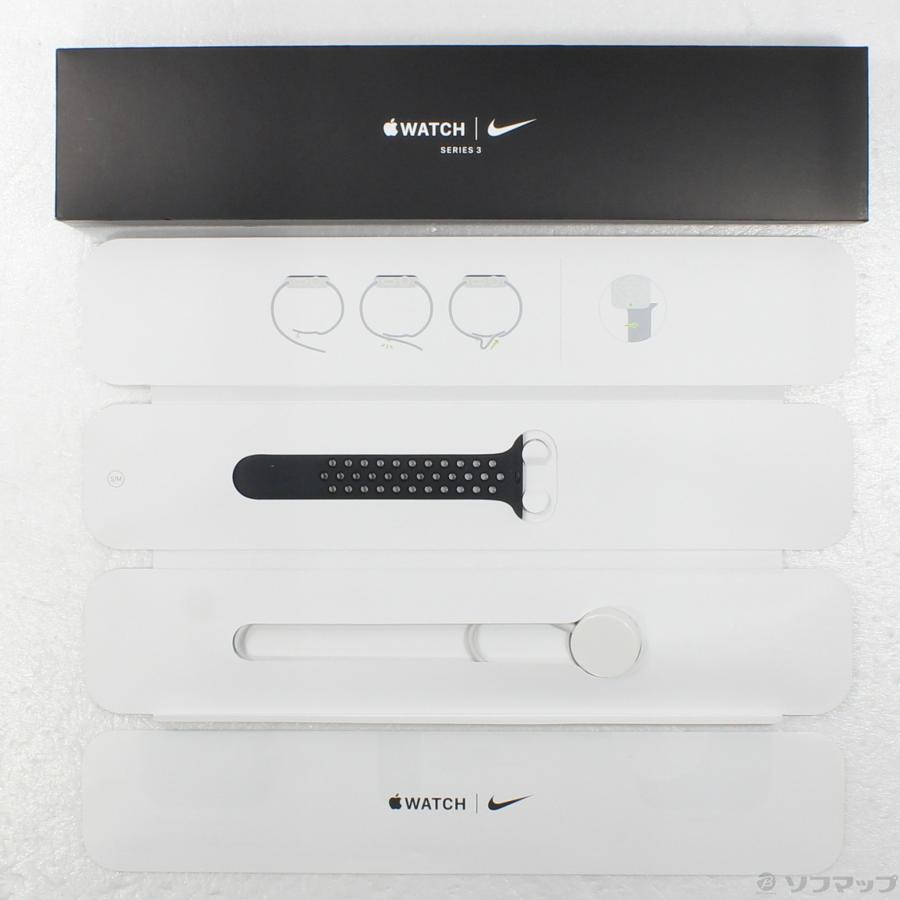 〔中古〕Apple(アップル)  Apple Watch Series 3 Nike+ GPS 42mm スペースグレイアルミニウムケース アンスラサイト／ブラックNikeスポーツバンド | Apple | 05