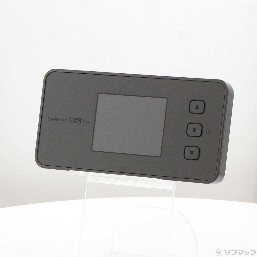 〔中古〕NEC(エヌイーシー)  〔中古品〕 Speed Wi-Fi 5G X11 NAR01SHU チタニウムグレー SIMフリー |  | 01