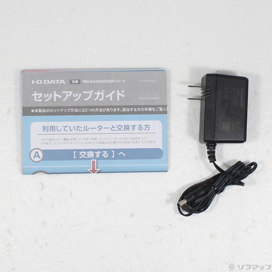 〔中古〕IO DATA(アイオーデータ)  WN-DAX5400QR | I-O DATA | 05