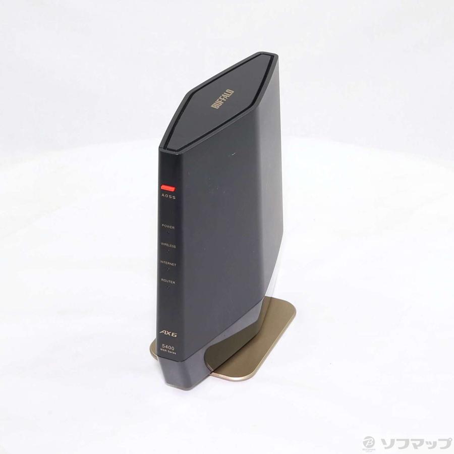 〔中古〕BUFFALO(バッファロー）  WSR-5400AX6S／NMB マットブラック | BUFFALO | 01
