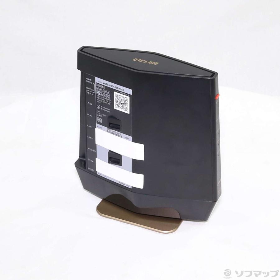 〔中古〕BUFFALO(バッファロー）  WSR-5400AX6S／NMB マットブラック | BUFFALO | 04