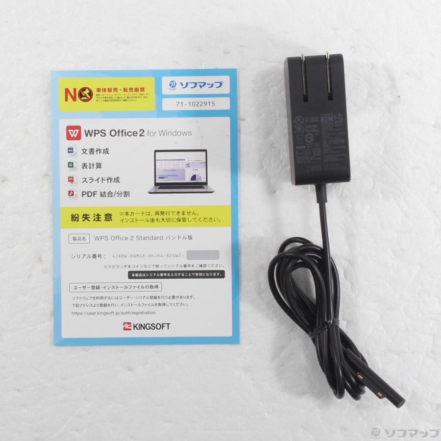 〔中古〕Microsoft(マイクロソフト)  Surface Go3 〔Pentium Gold／4GB／eMMC64GB〕 8V8-00015 プラチナ |  | 05