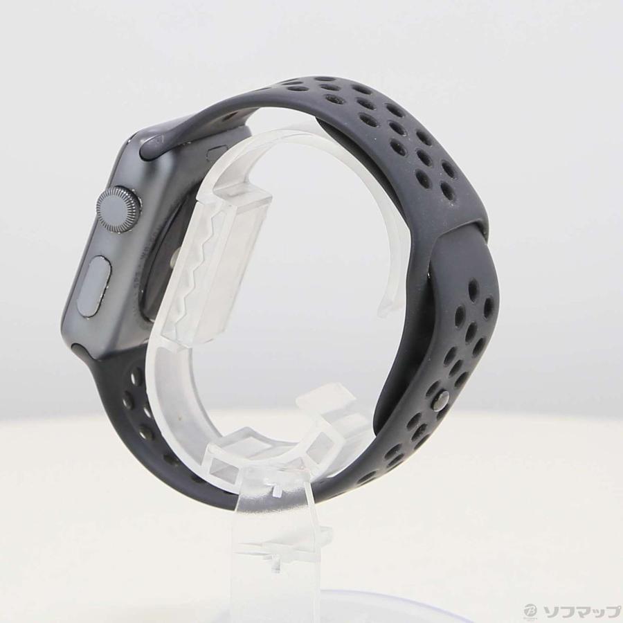 〔中古〕Apple(アップル)  Apple Watch Series 3 Nike+ GPS 42mm スペースグレイアルミニウムケース アンスラサイト／ブラックNikeスポーツバンド | Apple | 02