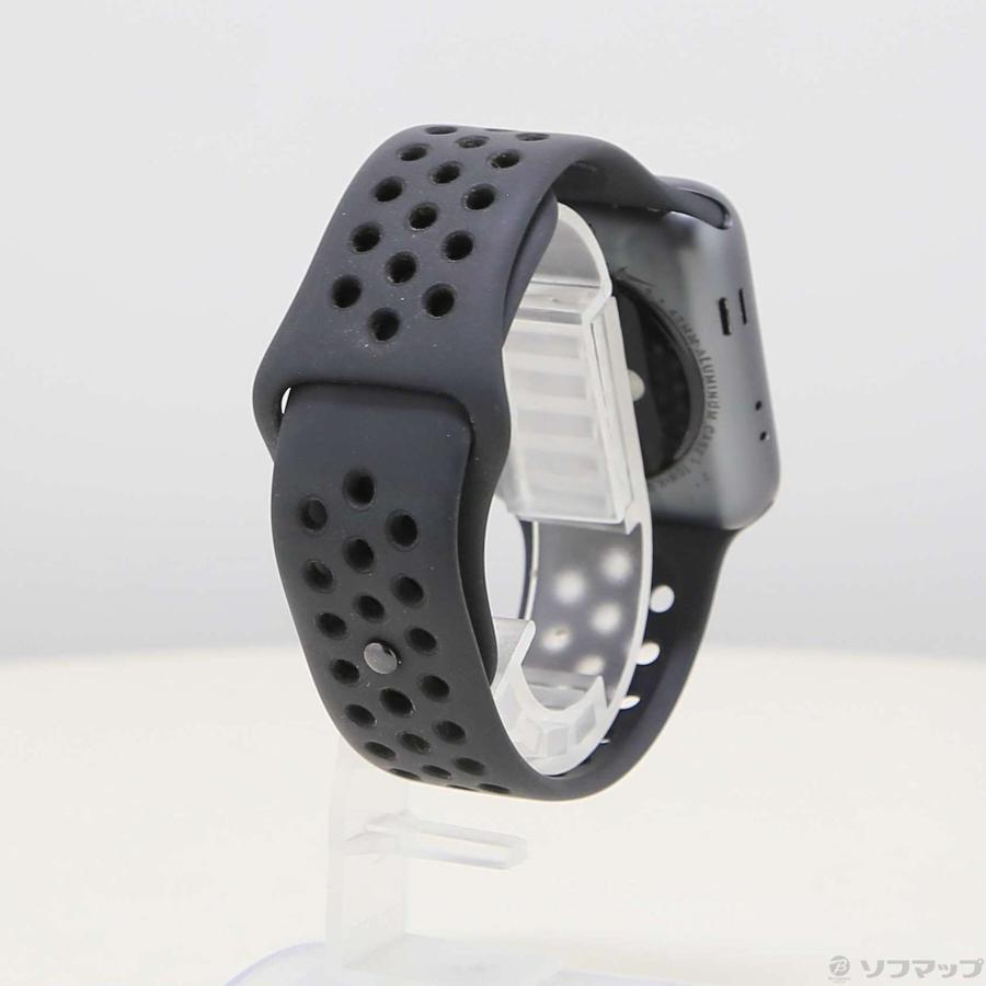 〔中古〕Apple(アップル)  Apple Watch Series 3 Nike+ GPS 42mm スペースグレイアルミニウムケース アンスラサイト／ブラックNikeスポーツバンド | Apple | 03