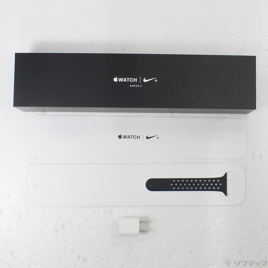 〔中古〕Apple(アップル)  Apple Watch Series 3 Nike+ GPS 42mm スペースグレイアルミニウムケース アンスラサイト／ブラックNikeスポーツバンド | Apple | 05