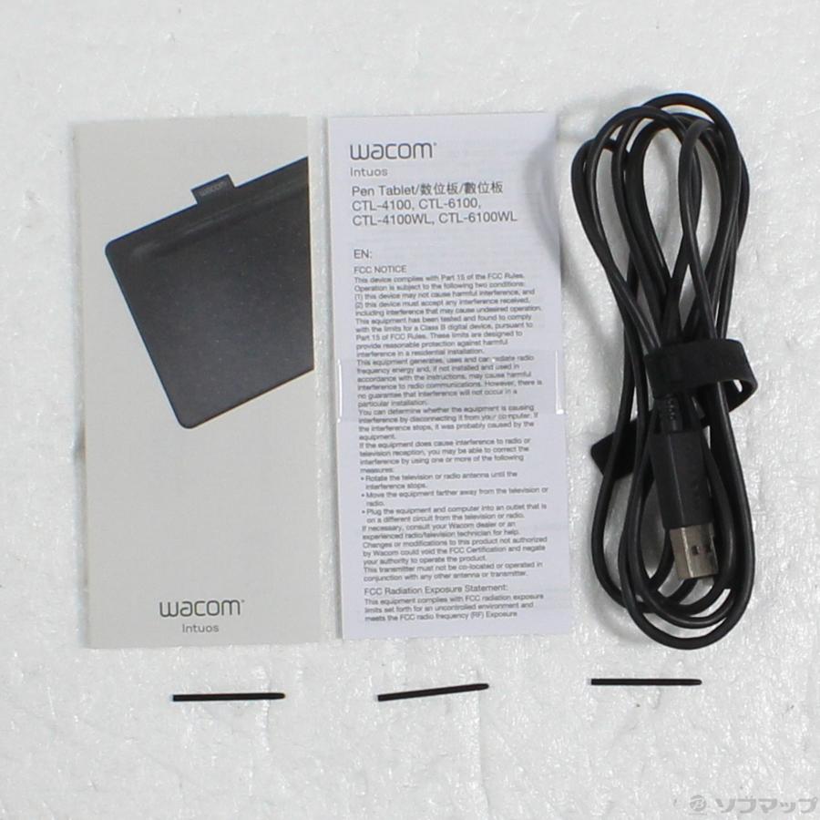 〔中古〕WACOM(ワコム)  Intuos Small ワイヤレス CTL-4100WL／K0 ブラック | wacom | 05