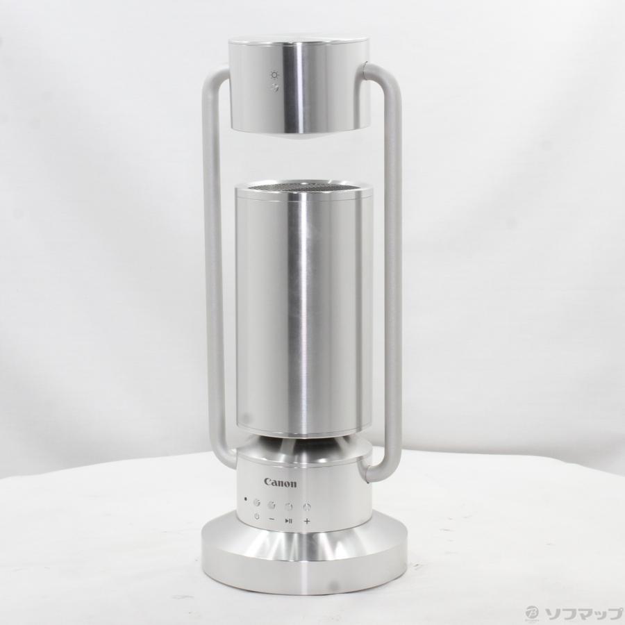 〔中古〕Canon(キヤノン)  〔展示品〕 Light＆Speaker albos シルバー ML-A(SL) | キヤノン | 01