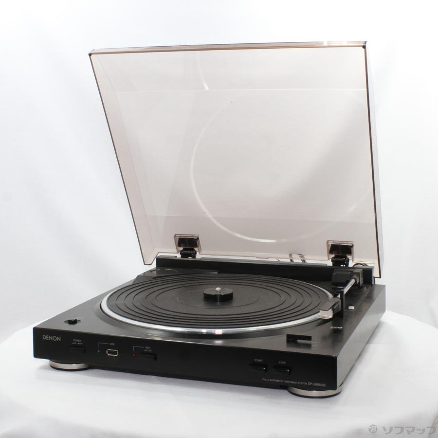 〔中古〕DENON(デノン)  〔展示品〕 DP-200USB-K ブラック | DENON | 01