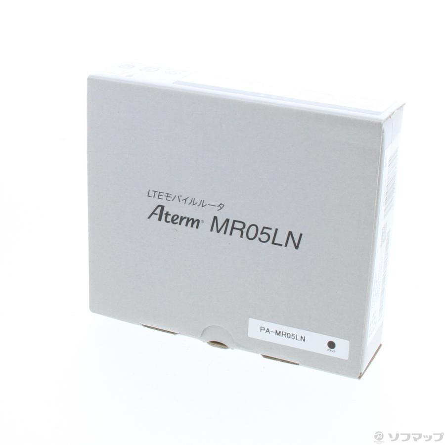 〔中古〕NEC(エヌイーシー)  〔展示品〕 Aterm MR05LN PA-MR05LN ブラック SIMフリー |  | 01