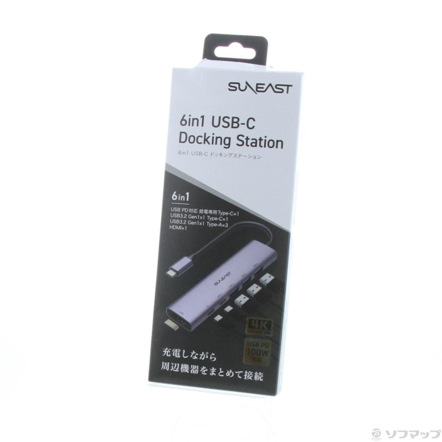 〔中古〕SUNEAST  〔展示品〕 USB Type-C Multi HUB(6 in 1／USB3.2 Gen1) SEーDSRC61A2C1DP |  | 01